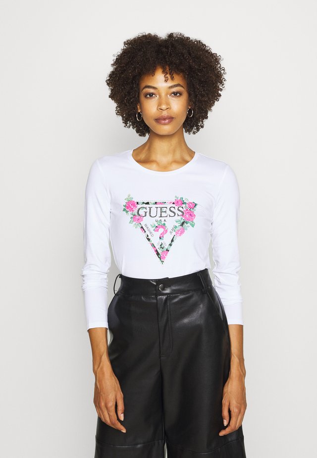 VILMA - Long sleeved top - true white