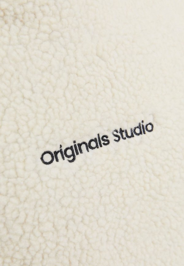 JORVESTERBRO HOOD - Fleece jumper - oatmeal2