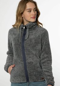 Protest FULL ZIP RIRI - Giacca in pile - dark grey melee