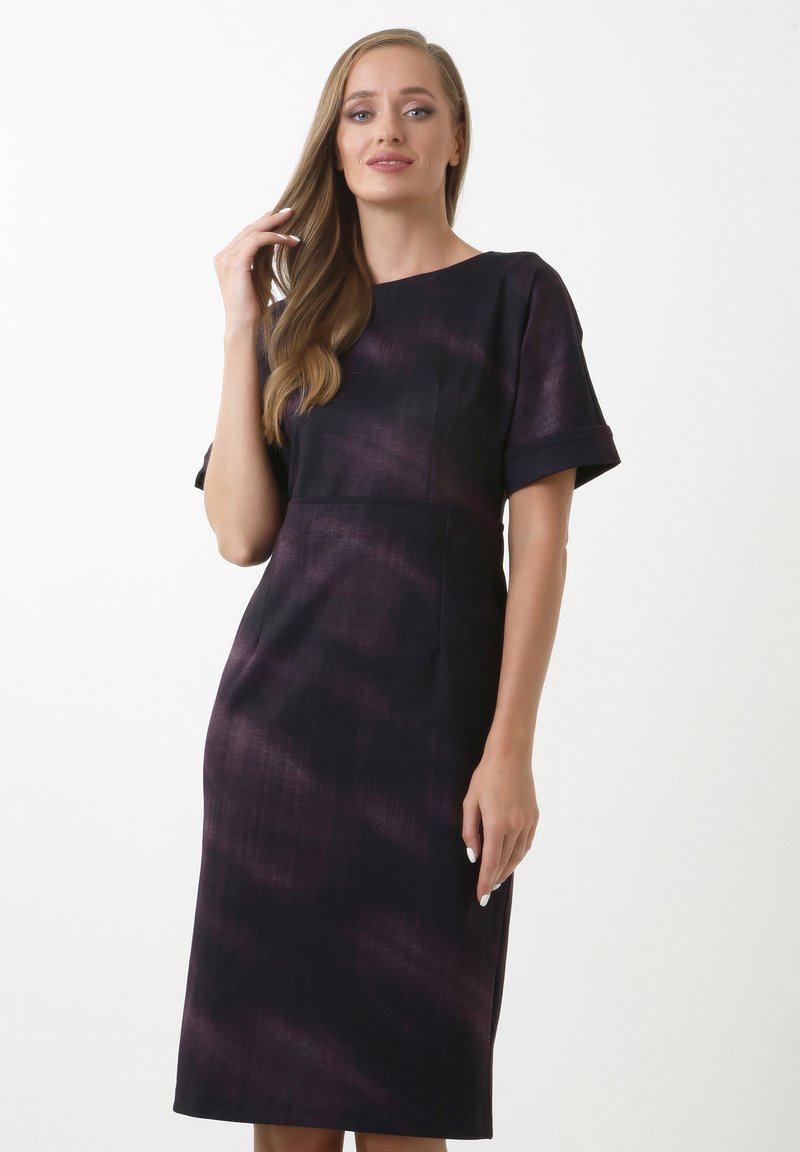 Damen Kleider | Madam-T KLEID ALTEAEtuikleidlila, schwarz/lila - WP06566 Damen Kleider | Madam-T KLEID ALTEAEtuikleidlila, schwarz/lila - WP06566