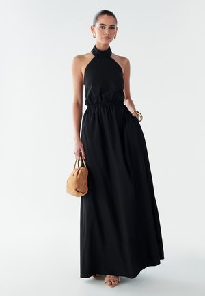 BWLDR FAY LINEN - Maksi suknelė - black