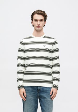 PLAISTOW STRIPED TAILORED - Hosszú ujjú felső - whisper white