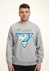 Henry Tiger NEXT STOP LUCIA - Sudadera - heather grey