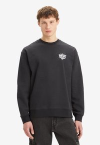 Levi's® RELAXED GRAPHIC CREWNECK SWEATSHIRT - Mikina - caviar