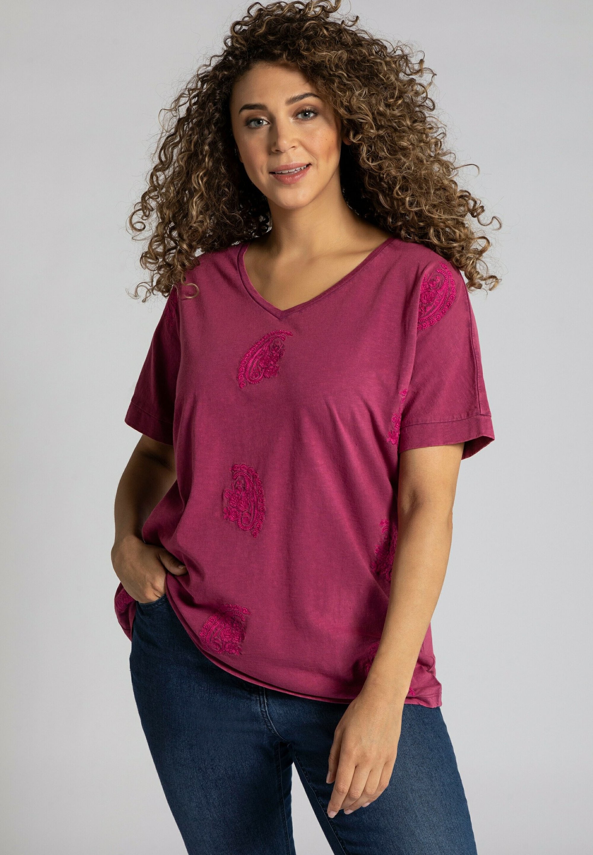 Ulla Popken Damen T-Shirt Ulla Popken Damen T-Shirt