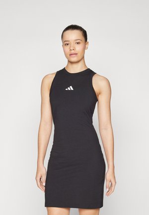 FUTURE ICONS SMALL LOGO - Jersey dress - black