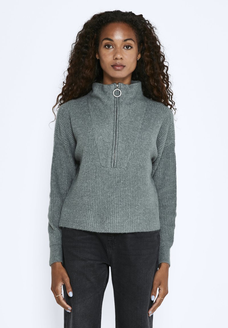 Noisy May NMNEWALICE HIGH NECK  - Camisola - trooper