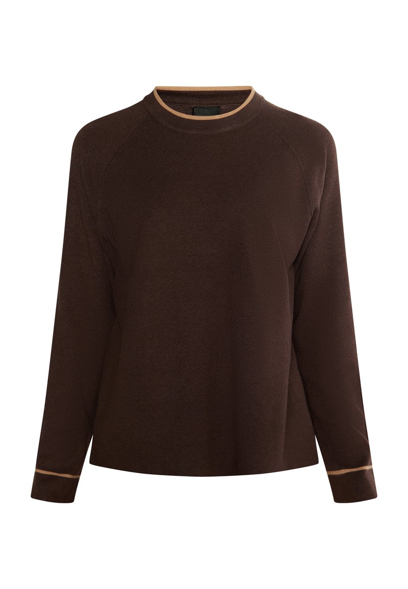 dreimaster Trui donkerbruin