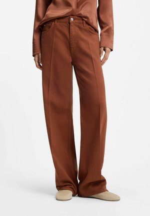 BOSS BOSS CROSSROAD - Jeans Relaxed Fit - brown eighteen