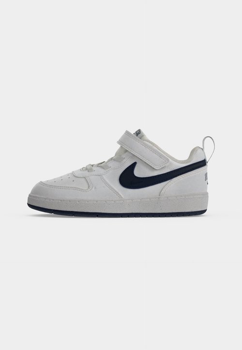 Nike COURT BOROUGH UNISEX - Trainers - white/midnight navy — foto 2