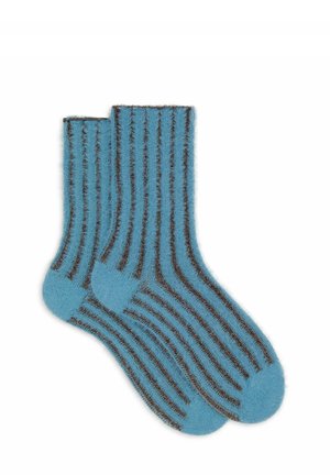 Gallo WITH VERTICAL STRIPES - Calze - gianduia