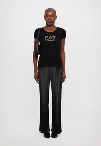 EA7 Emporio Armani Triko s potiskem - black