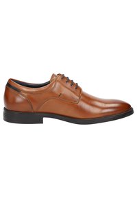 Sioux Sportieve veterschoenen - cognac