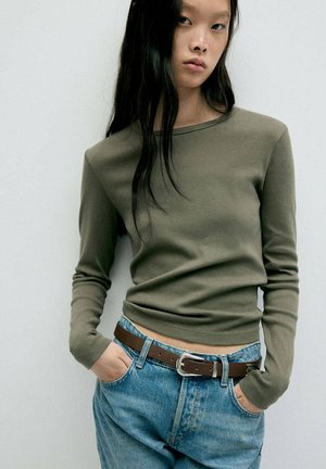 Mango, ADULT - T-shirt à manches longues - khaki
