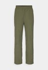 TECH STRAIGHT PANTS - Hlače - dark green