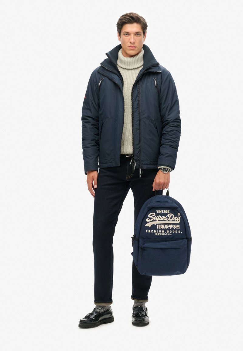 Superdry & Co HERITAGE MONTANA - Mochila - eclipse navy marl