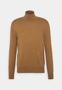 Schott Striktrøje - camel