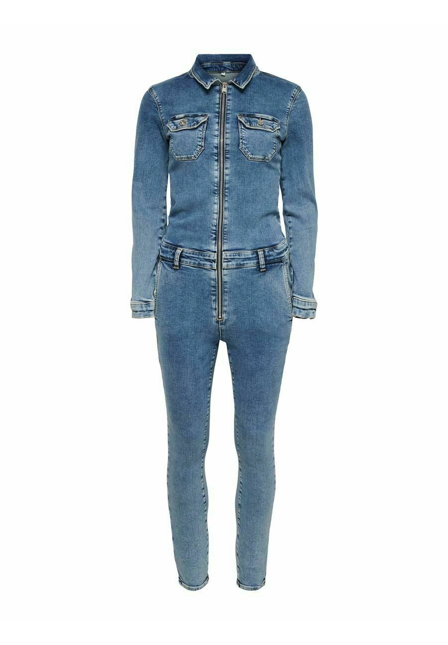 ONLY Tuta jumpsuit - black denim/nero denim - Zalando.it
