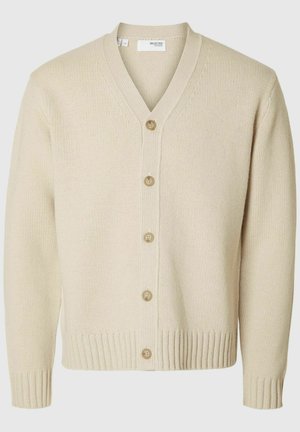 Selected Homme Cardigan - oatmeal