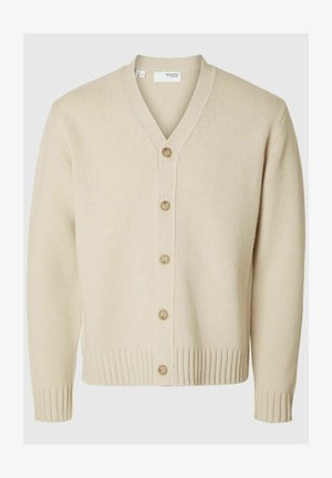 Selected Homme Cardigan - oatmeal