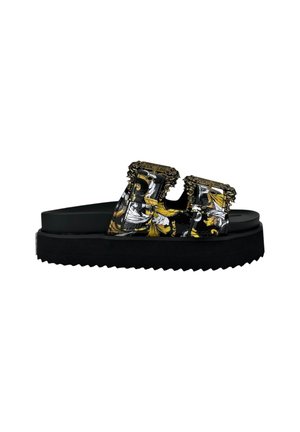 Mules à talons - noir