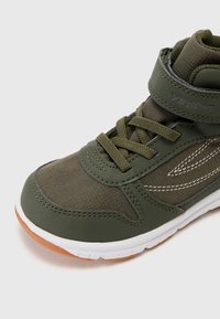 Viking HOVET MID UNISEX - Augsti sporta apavi - olive/red