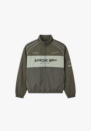 Project X Paris, VESTE TECHNIQUE COLOR BLOCK - Summer jacket - olive