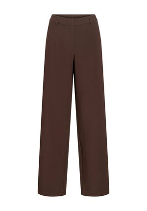 VILA, VIEMMI STRAIGHT - Pantalon classique - coffee bean