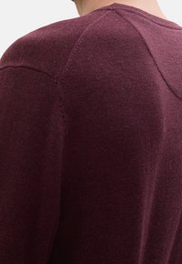 TOM TAILOR Strickpullover - dunkelrot