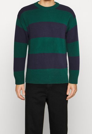 Strickpullover - dark green