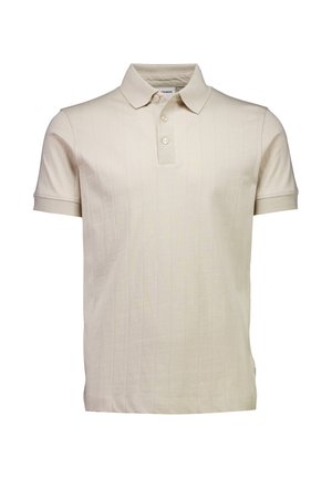 Lindbergh, NEEDLE DROP - Poloshirts - lt stone grey