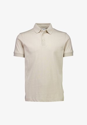 Lindbergh, NEEDLE DROP - Poloshirts - lt stone grey