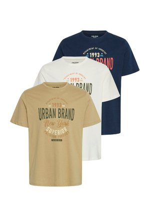 BHJARBIN 3-PACK - T-shirt z nadrukiem