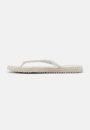 Ilse Jacobsen, CHEERFUL03G - Bade-Zehentrenner - creme