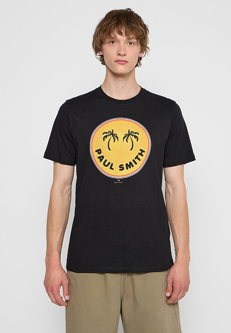 PS Paul Smith T-shirt print zwart