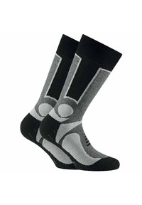 Rohner Advanced Socks BASIC 2ER PACK TREKKING OUT - Socken - grau