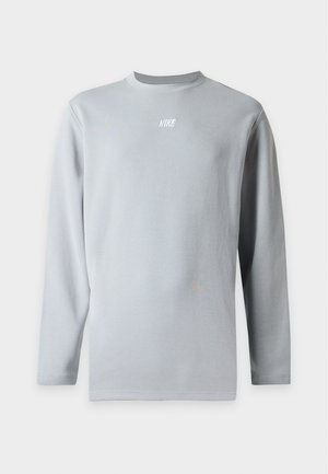 Nike Sportswear, CLUB VARSITY CREW - Φούτερ - smoke grey/white