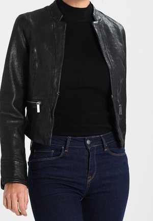 Veste en cuir - black
