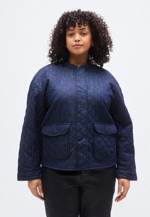 CARHALLIE QUILTED JACKET - Übergangsjacke - dark blue denim