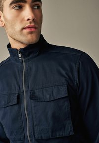 Next ZIP UP COTTON - Skraistė  - navy