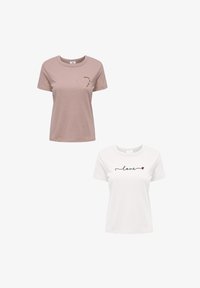 Unselected, weiß rot