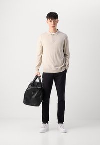 Scotch & Soda BELTED MOTT - Chinos - black