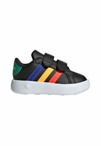 adidas Sportswear GRAND COURT 2.0 - Obuća za bebe - core black   lucid blue   court green