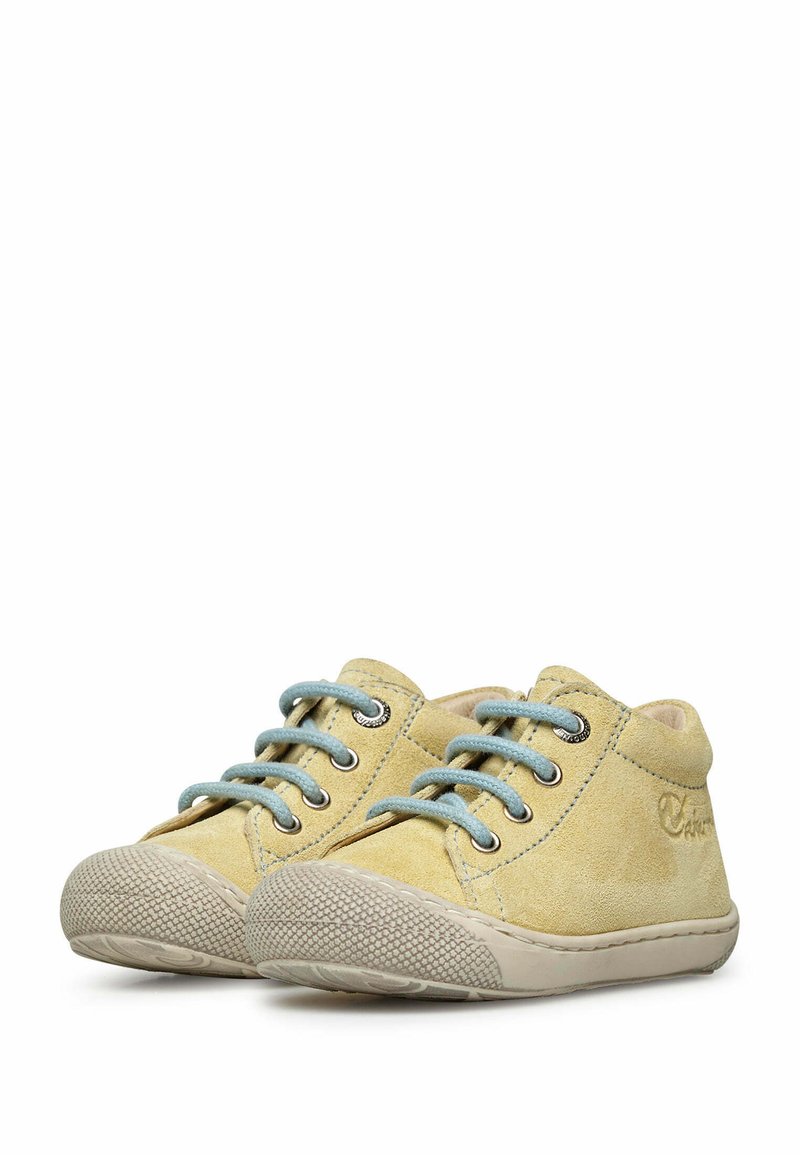 Kinder Klettschuhe | Naturino COCOON Sportlicher Schnürer gelb - NV37908 Kinder Klettschuhe | Naturino COCOON Sportlicher Schnürer gelb - NV37908
