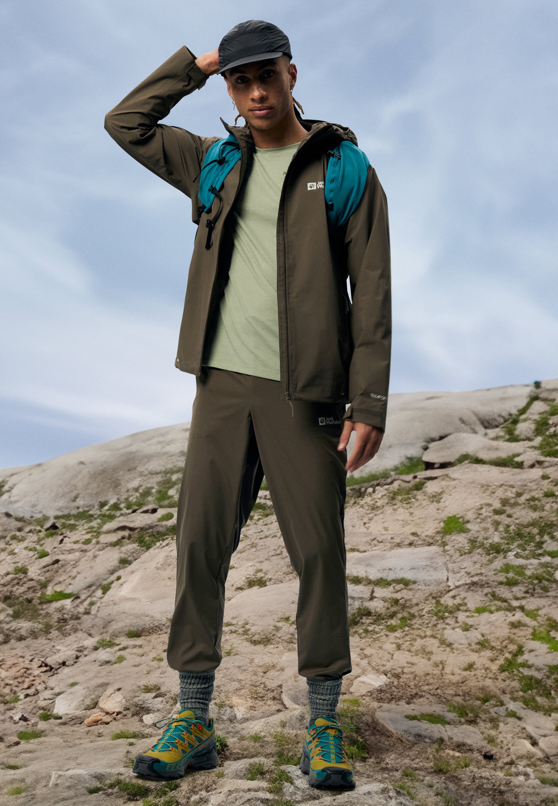 Jack Wolfskin PRELIGHT - Outdoor jacket - cold coffee/light brown