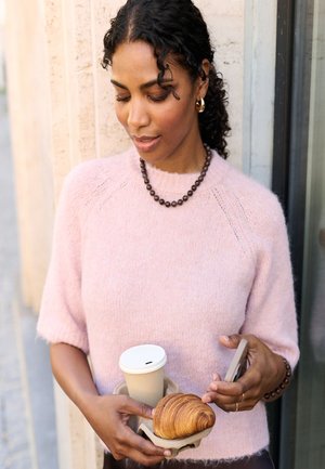 Kaffe, KAEMILIE CROPPED - Pullover - pale mauve