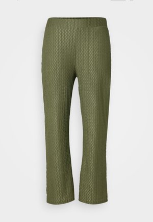 CARNATI WIDE - Pantalon classique - four leaf clover