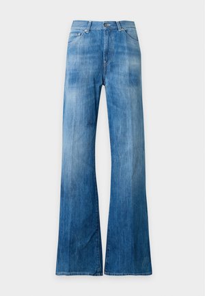 Dondup AMBER - Wide leg - blue