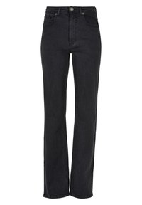 Straight leg jeans - black washed