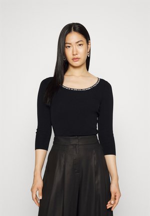 WOMENS KNITTED - Jersey de punto - nero/burro